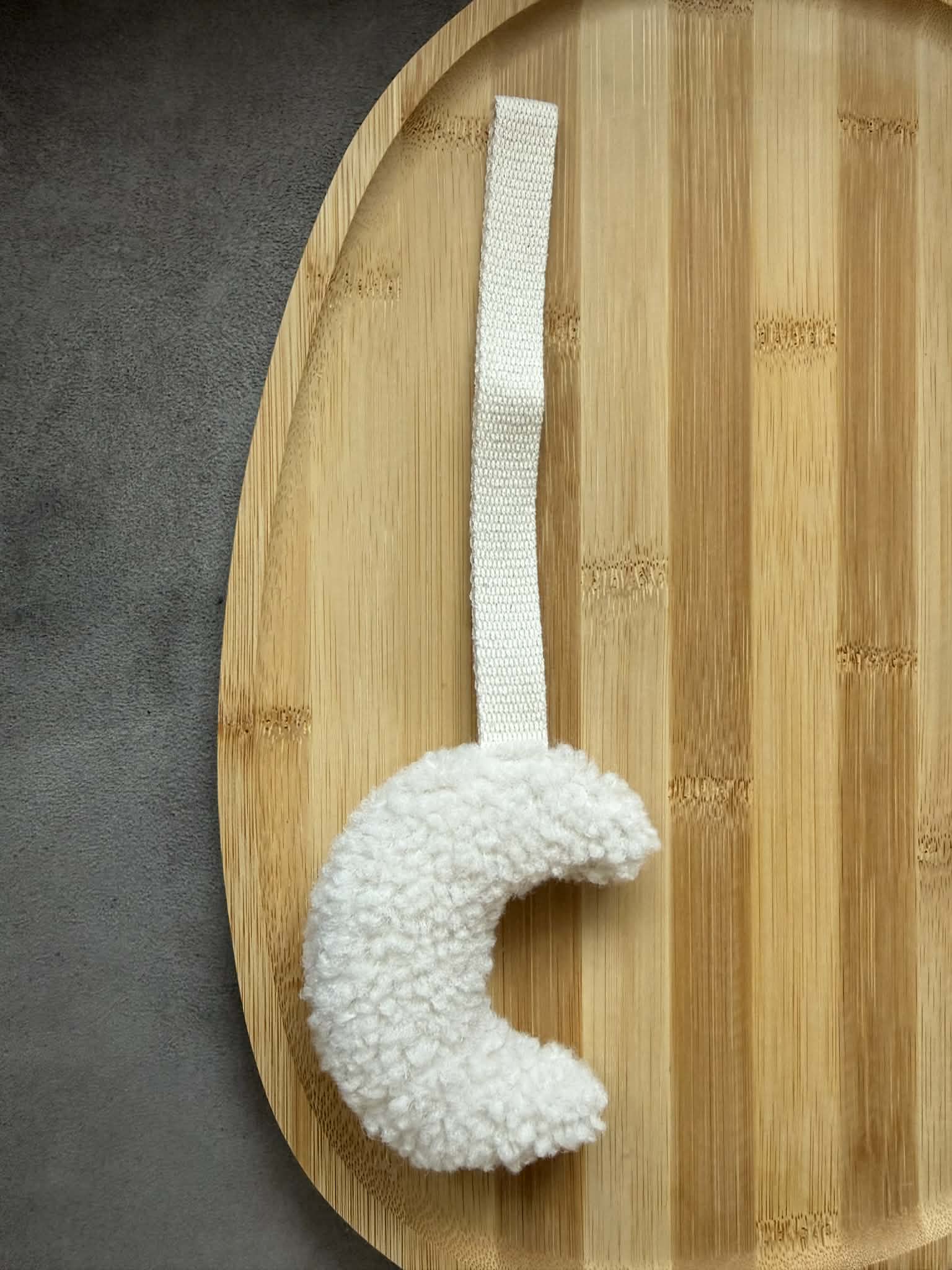 Speenkoord knuffel maan